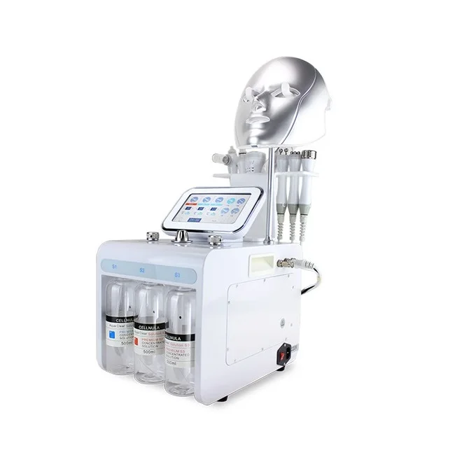 8in1вакуумная Очистка лица гидрокислородная струйная очистка очиститель акне