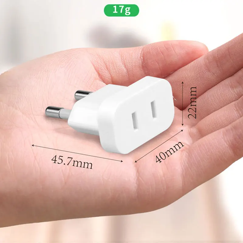 Переходник с вилкой от США до ЕС переходник защитой сети переменного тока вилка