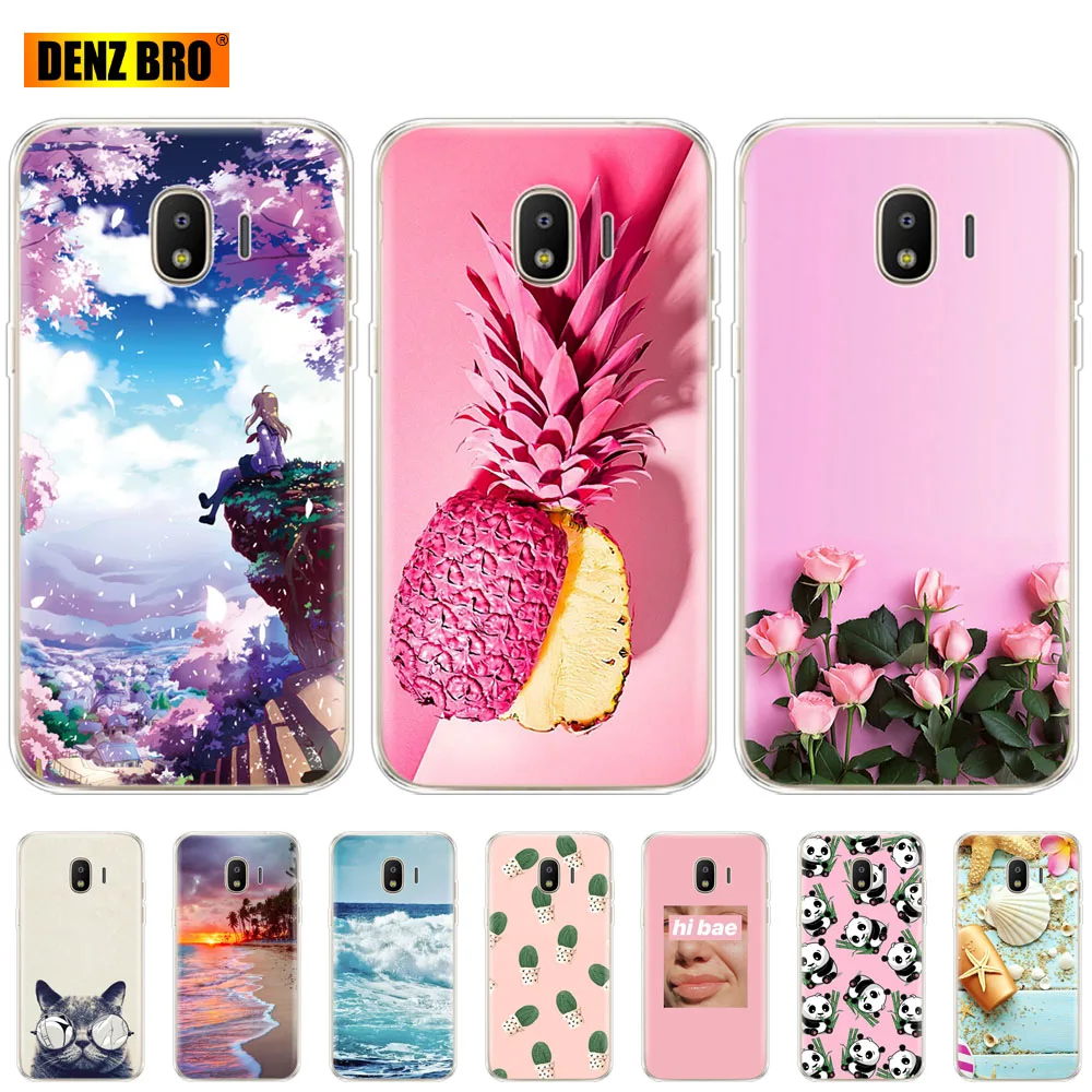 Чехол для Samsung J4 Plus 2018 мягкий чехол из ТПУ Prime sm j415 силиконовый Galaxy EU J400F J400|Бамперы|