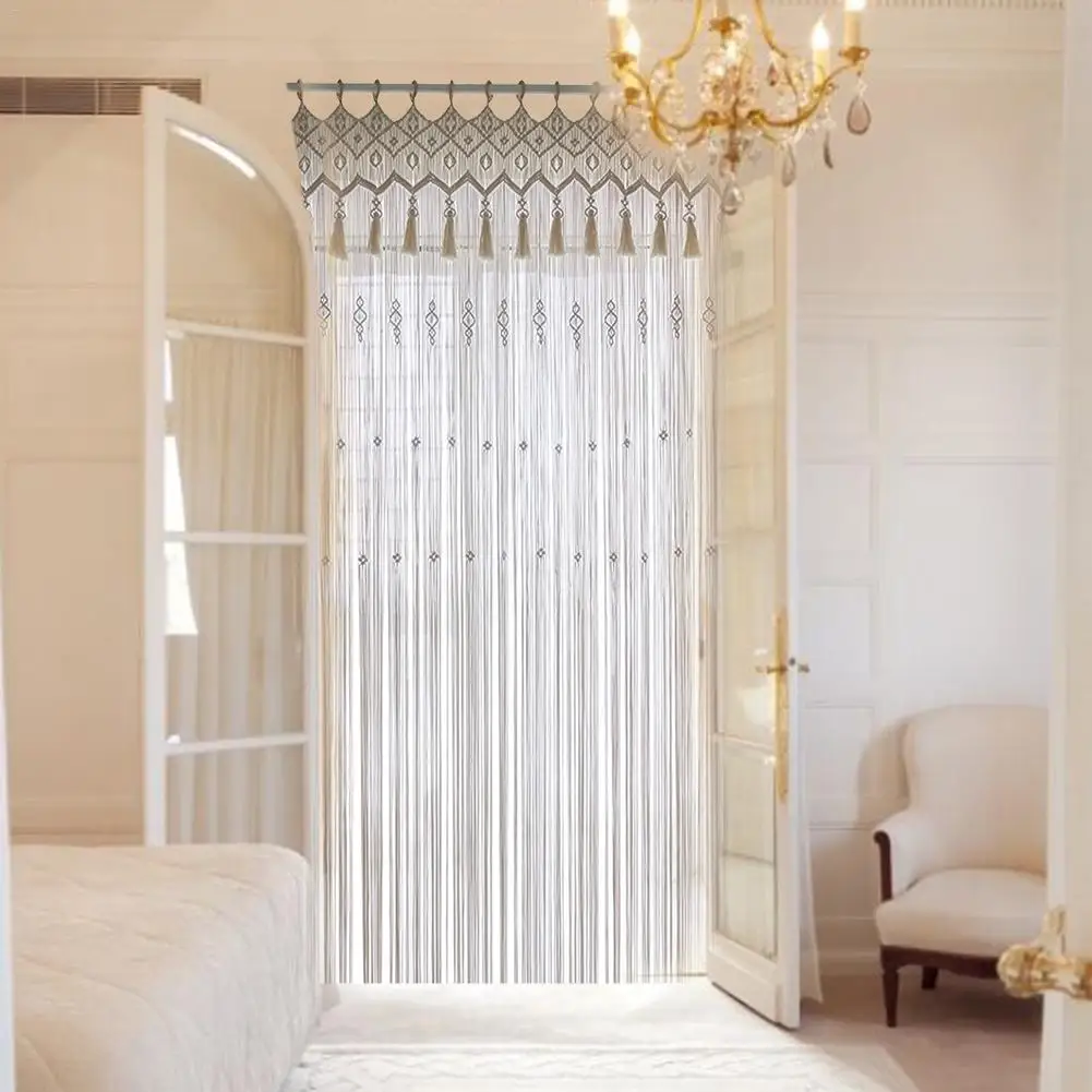 Занавес макраме настенный подвесной свадебный фон вечерние фотостудии