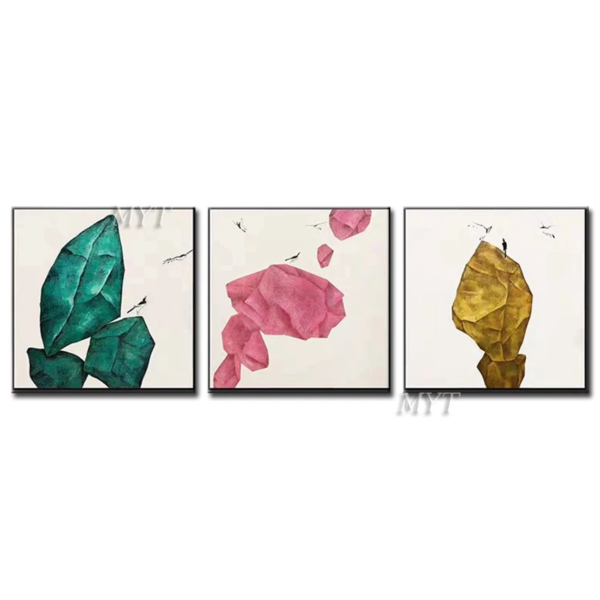 

Картина маслом «птицы и камни», 100% г.