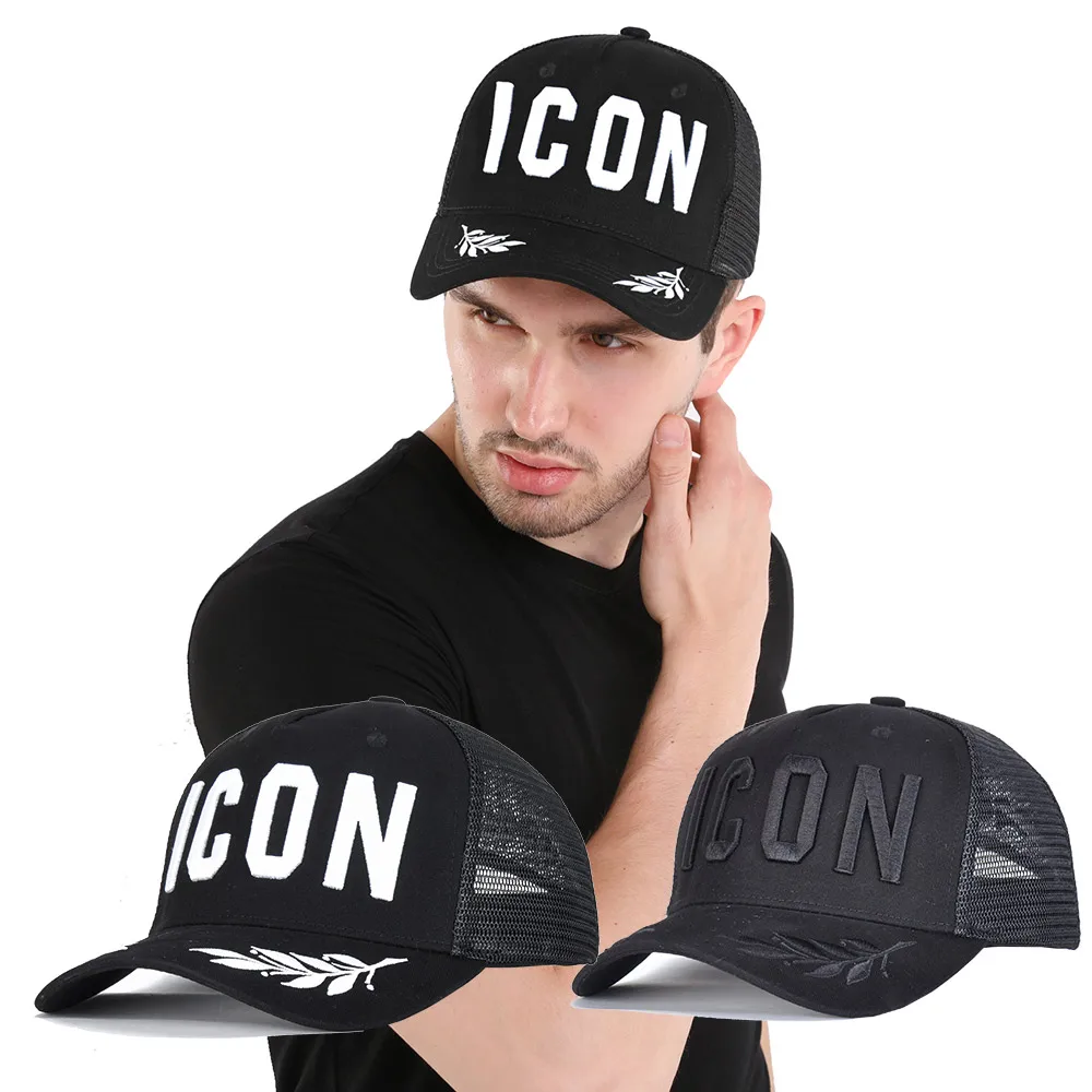 

Hats Men Women Baseball Caps Street Hip Hop Snapback Cotton Hat Embroidery Baseball Casual Dady Outdoor Sun Visor ICON DSQ2 Sale