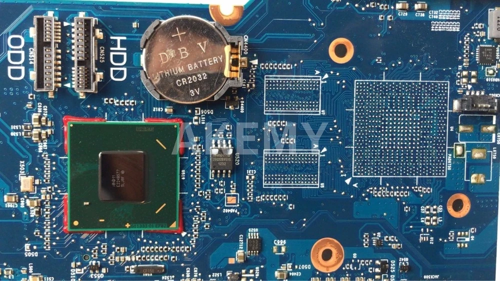 Материнская плата Akemy для ноутбука HP 2000 450 материнская 685107-001 685107-501 PGA989 HM75 J8F тест