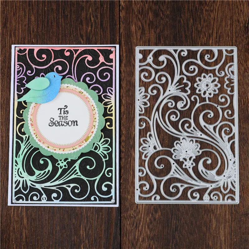 InLoveArts Flower Frame Dies Background Metal Cutting New 2019 for Card Making Scrapbooking Cuts Decor Stencil Craft | Дом и сад