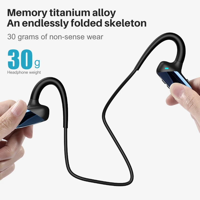 jellico hands free wireless sports running headphone air bone conduction hd stereo waterproof hands free earphones free global shipping