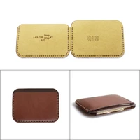 handmade diy leather tool card bag coin purse acrylic template leather fabric cutting pattern kraft paper drawing design 118cm