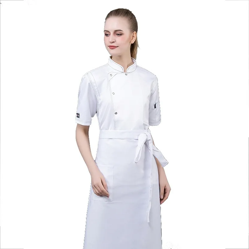 Форма шеф-повара с длинным рукавом для отеля ресторана кухни короткими рукавами