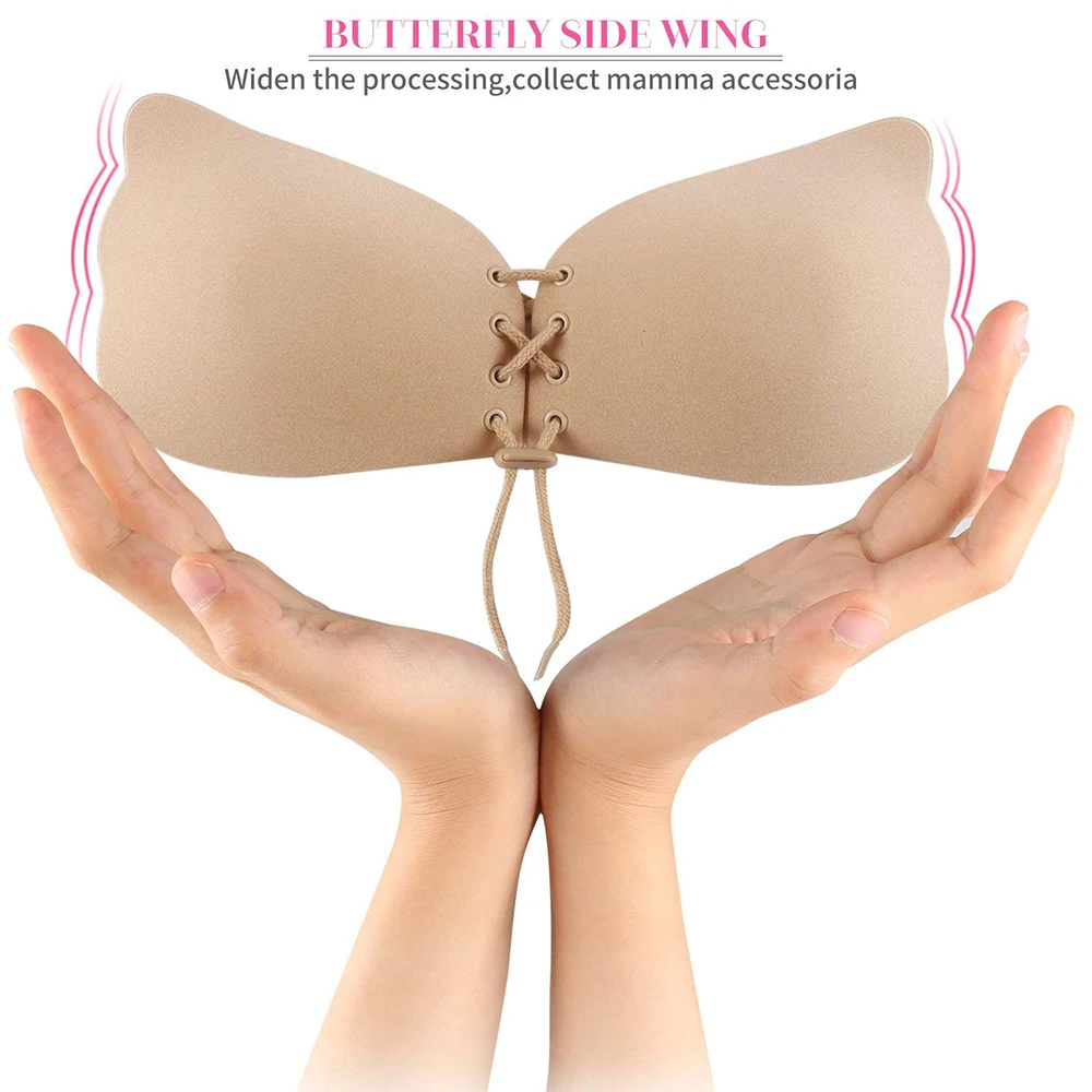 Jomago бюстгальтер без бретелек женский невидимый невидимка Плюс Размер пуш ап