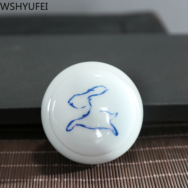 Керамическая портативная мини труба 12 знаков зодиака порошок китайской медицины