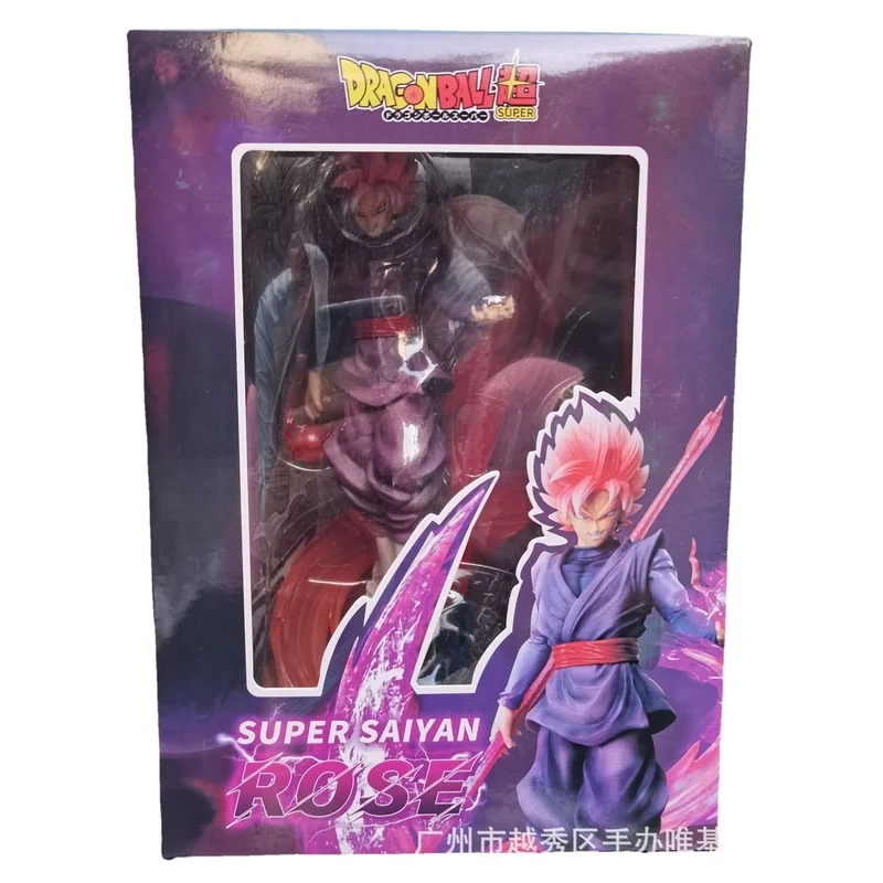 

Аниме периферийный Жемчуг дракона супер сайян розовый черный Гоку серп форма замас подсветка фигурка модель Украшение Рождественский пода...