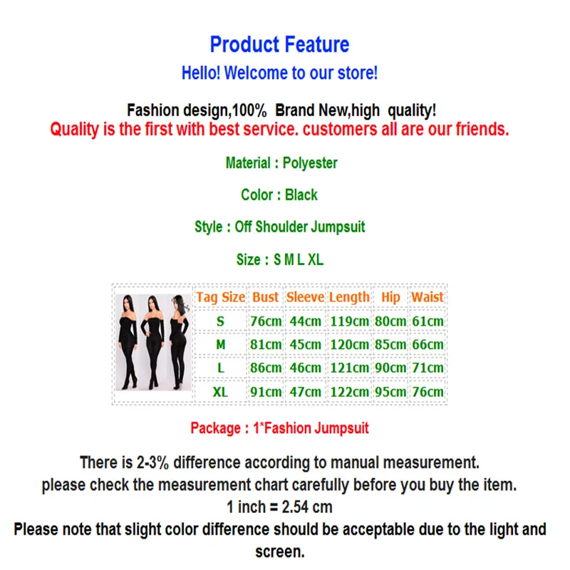 Женский Облегающий комбинезон с открытыми плечами Клубная одежда длинным