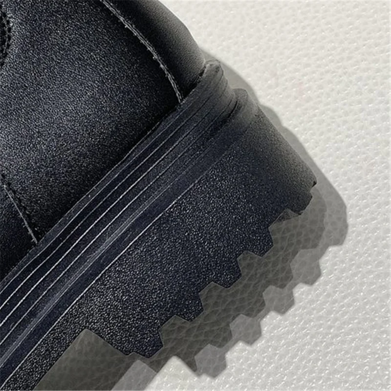 

Autumn Winter New Women Boots Casual Fashion Wild Ankle Boot High Quality leather HIgh Heel Boot Comfortable Heightening Boot