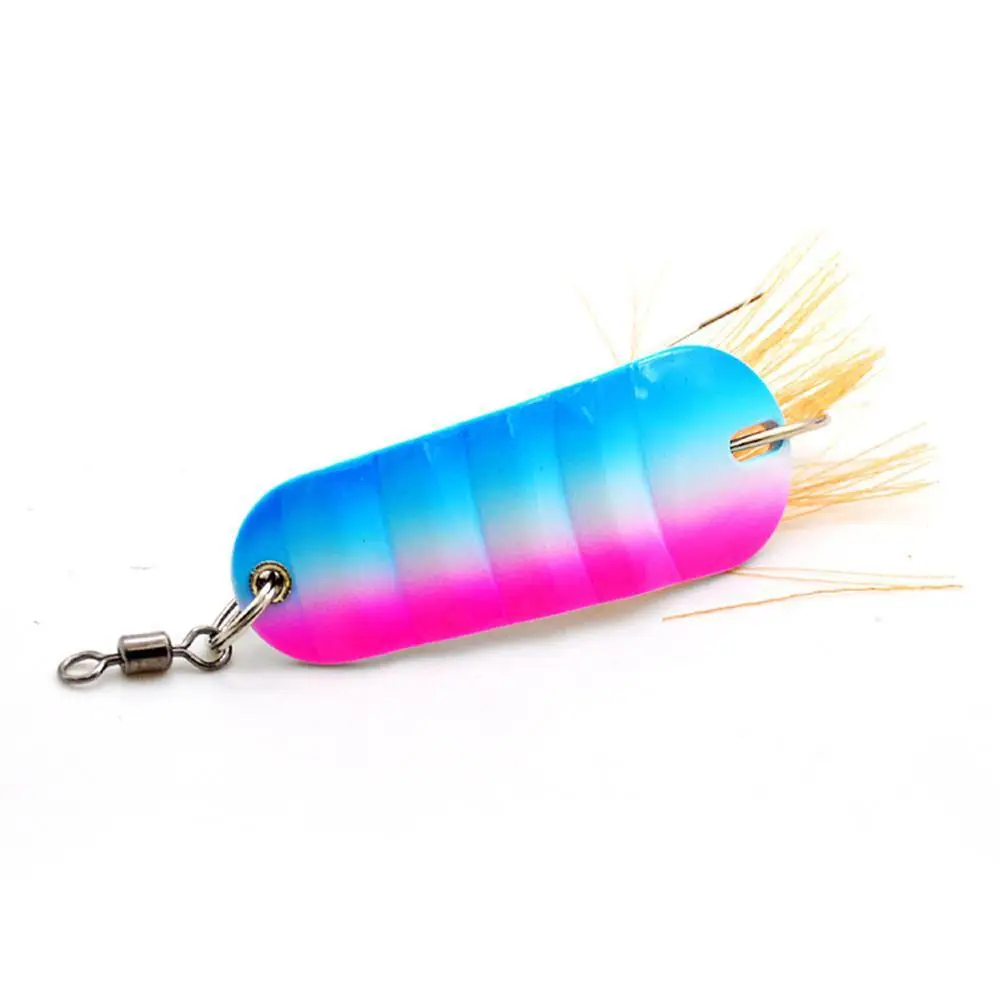 

ABS Sequins Fishing Lure 21g 62mm Crankbait Jig Shads Lures Rotating Bait Spoon Artificial Wobbler Sea Baits Pesca Y0D0