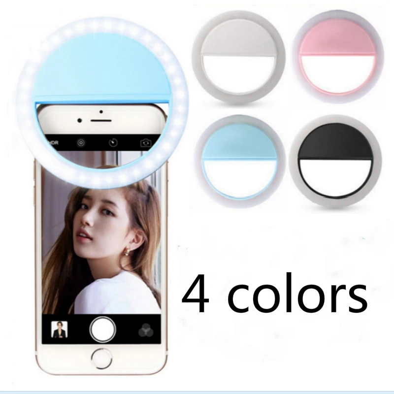 Универсальная светодиодная вспышка для селфи портативный мобильный телефон 16/36