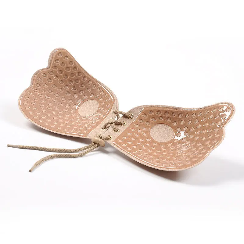 Бюстгальтер женский без бретелек пикантный Бралетт с чашками пуш ап и застежкой