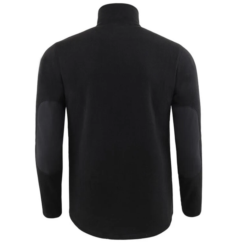 Флисовая теплая футболка мужская повседневная осенне-зимняя с длинным рукавом