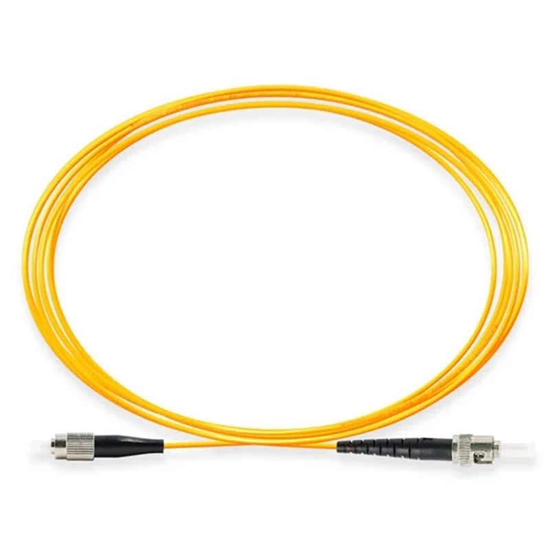 

3M 10PCS ST/UPC- FC/UPC Fiber Optic Cable Single Mode Simplex 2.0MM 3.0MM ST Fiber Optic Patch Cord Fiber Optic Jumper