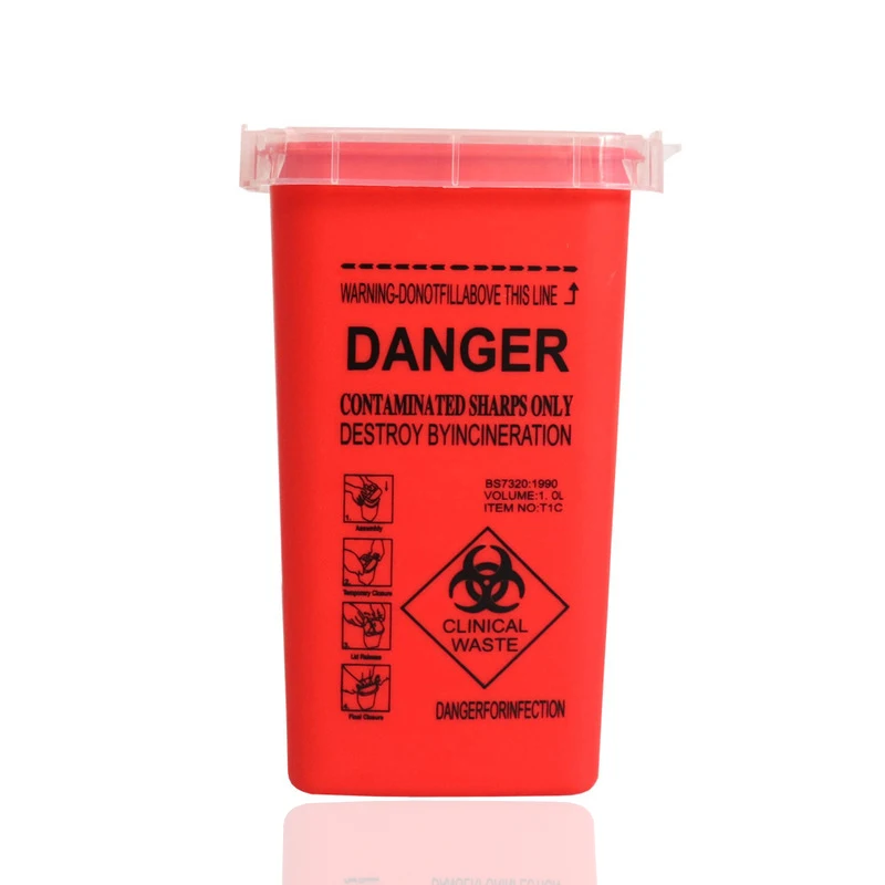 Контейнер для одноразовых лезвий стрижки парикмахерской | Красота и здоровье