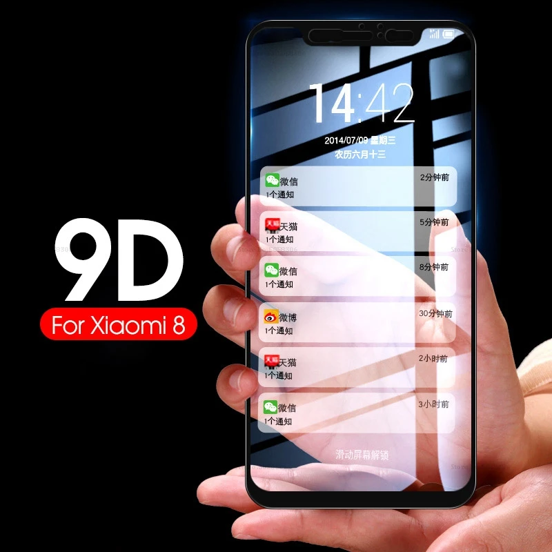 Закаленное стекло для Xiaomi mi 9 SE 8 Lite Защитная пленка A2 A1 5X 6X 9|Защитные стёкла и
