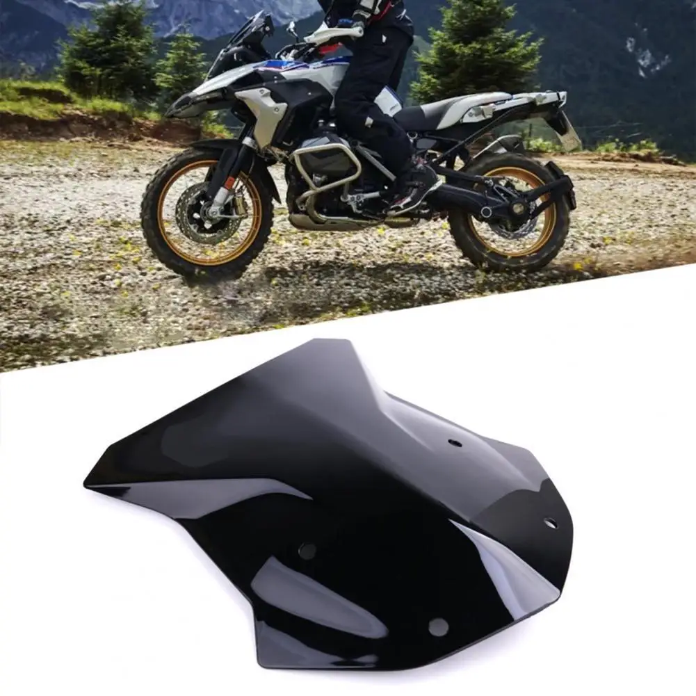 

Frim Reliable Durable Motorcycle Wind Deflector ABS Motorbike Windshield Convenient