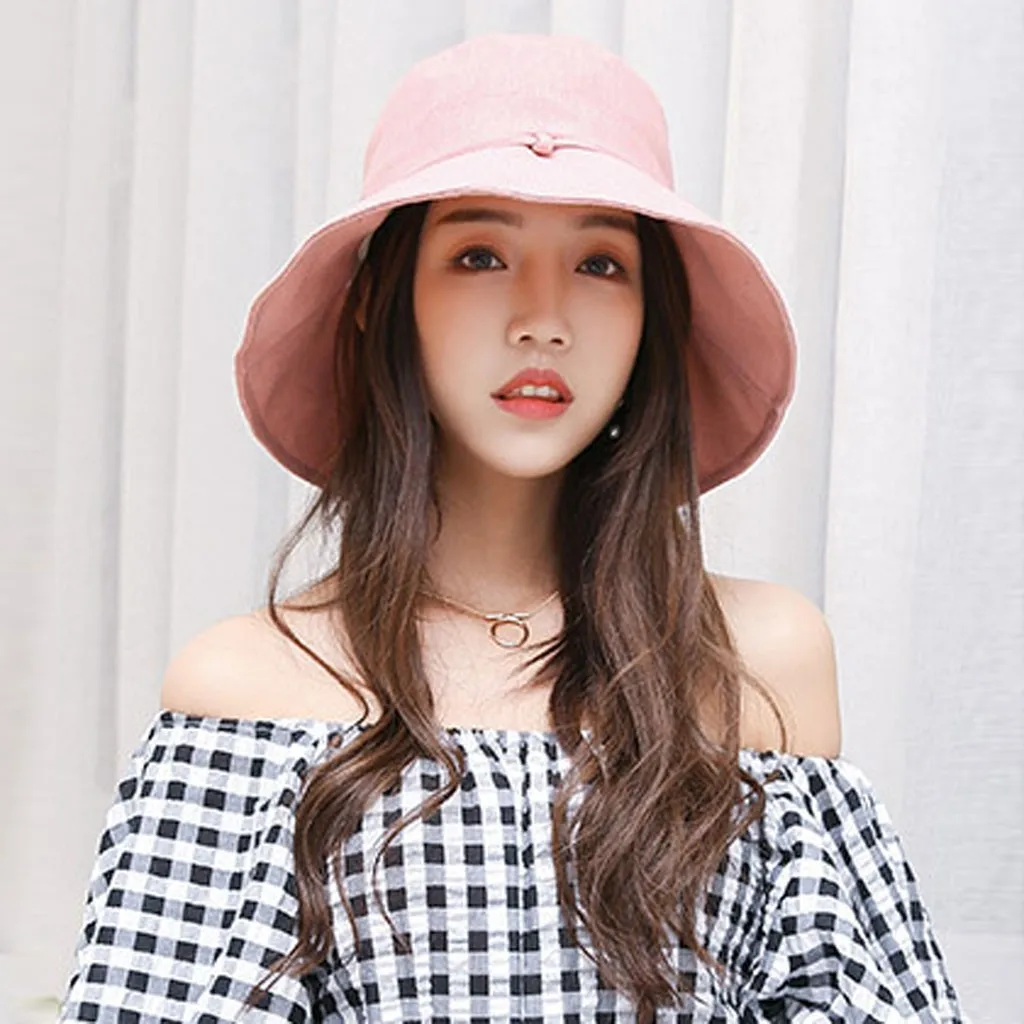 Рыбацкая Кепка Женский умывальник Складная уличная Защита от солнца сладкий