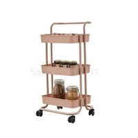 mobile stroller baby supplies pulley multi functional floor multi layer storage shelf for snacks