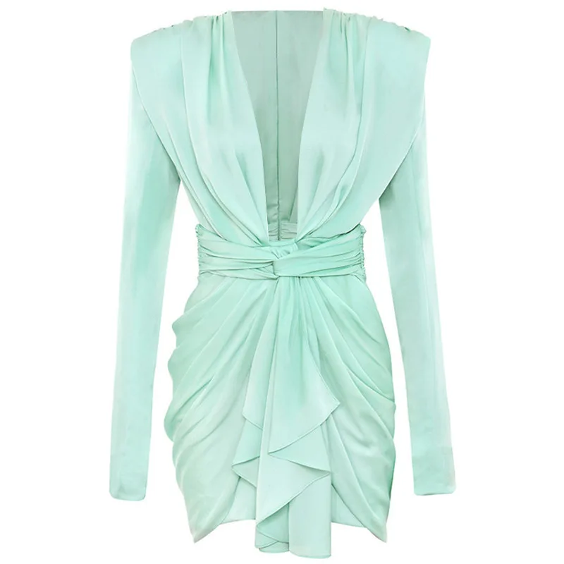 Сексуальное облегающее сексуальное платье для женщин глубокий v-образный вырез