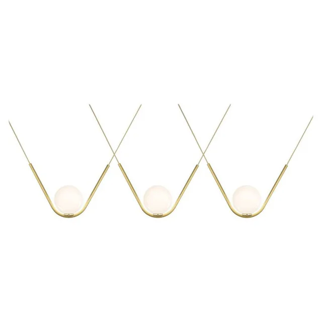 

Nordic Unique V Shape Led Chandelier Dining Room Adjustable Hanging Chandelier Lighting Led Suspension Lamp Droplight Fixtures