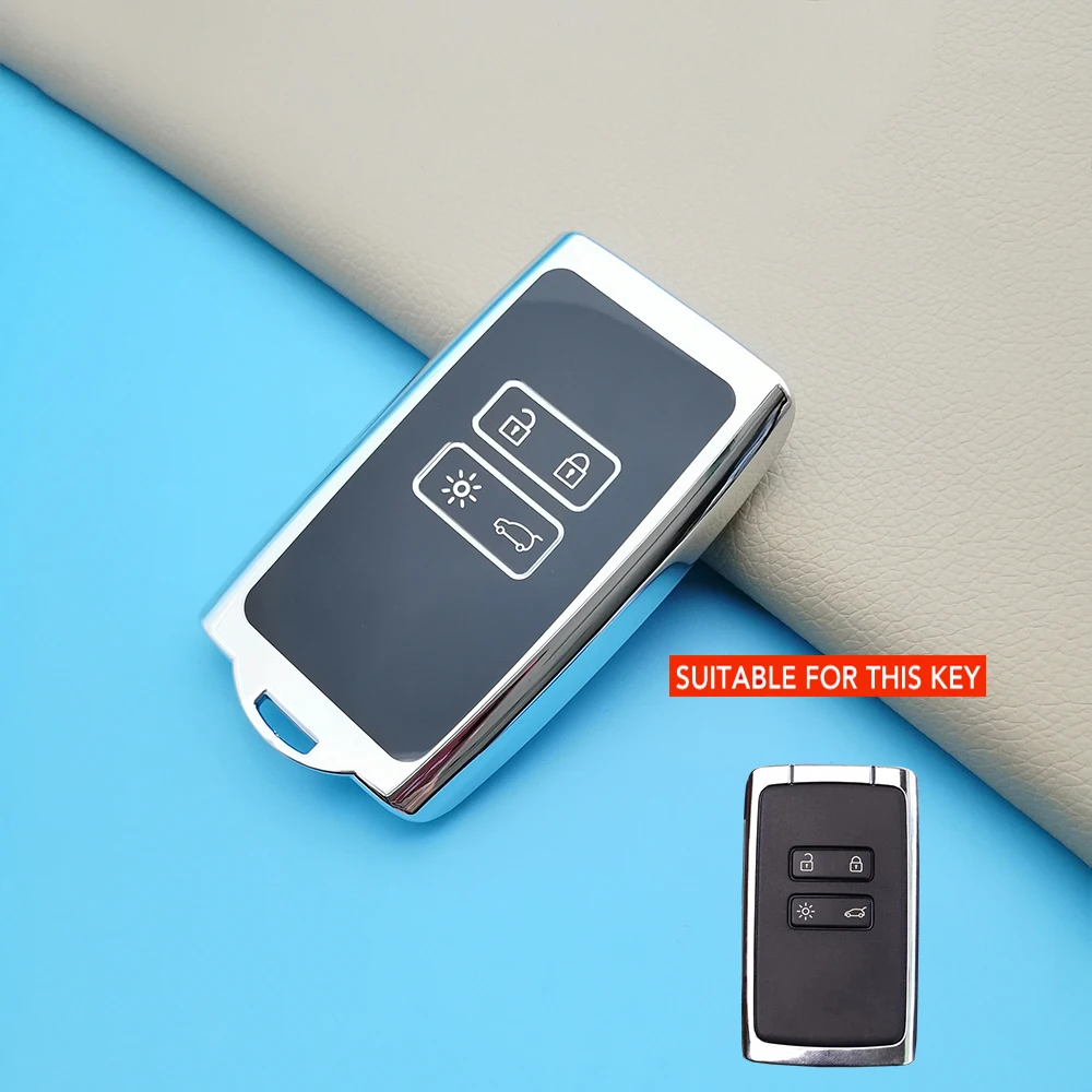 Чехол для автомобильного ключа Renault Talisman Cap149 Space Clio Megane Koleos Scenic 4 - купить по