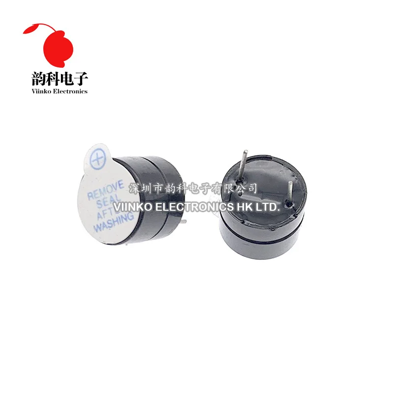 10 шт. 5 В активный зуммер магнитный длинный непрерывный сигнал бипера 12*9 мм