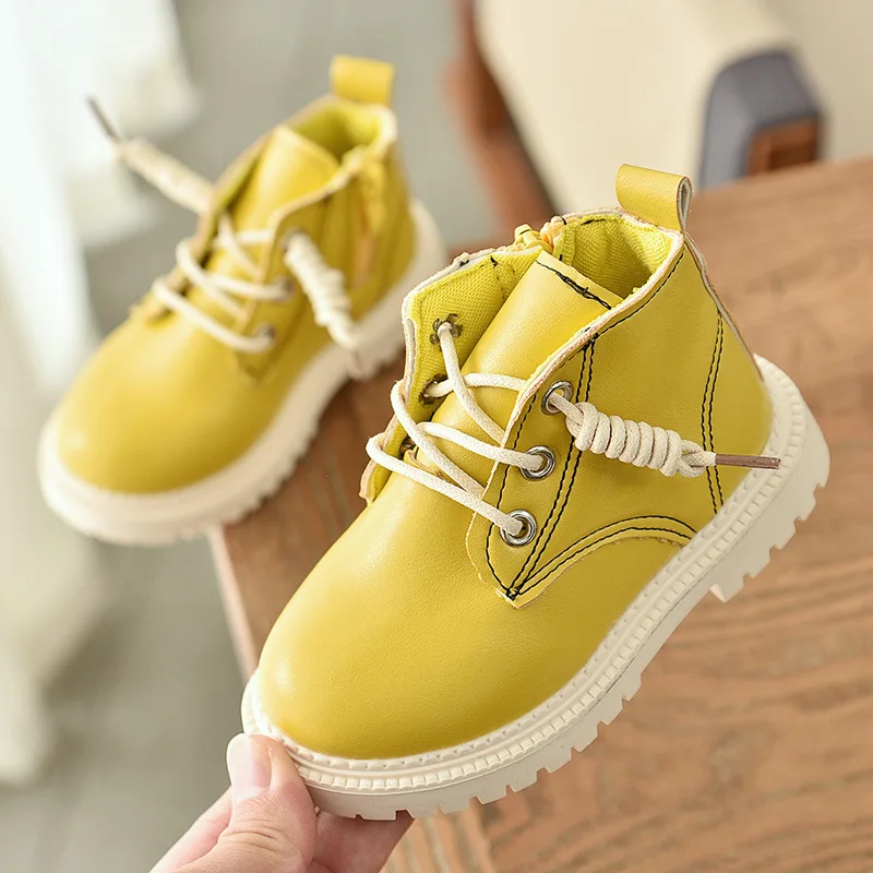 Детские Ботинки martin Новинка 2019 года осенние ботинки для девочек сезон весна