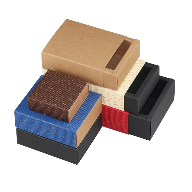 20 шт красочные крышки крафт-бумаги ящики коробки Свадебная вечеринка конфеты