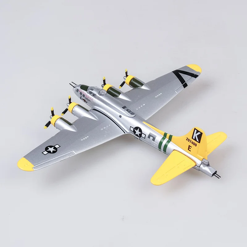 1/144 весы блоки 2-ой мировой войны, второй мировой войны военный самолет классический игрушечные бомбардировщики Boeing B17 Самолет B 17 моделей для детей-поклонников Коллекция подарков