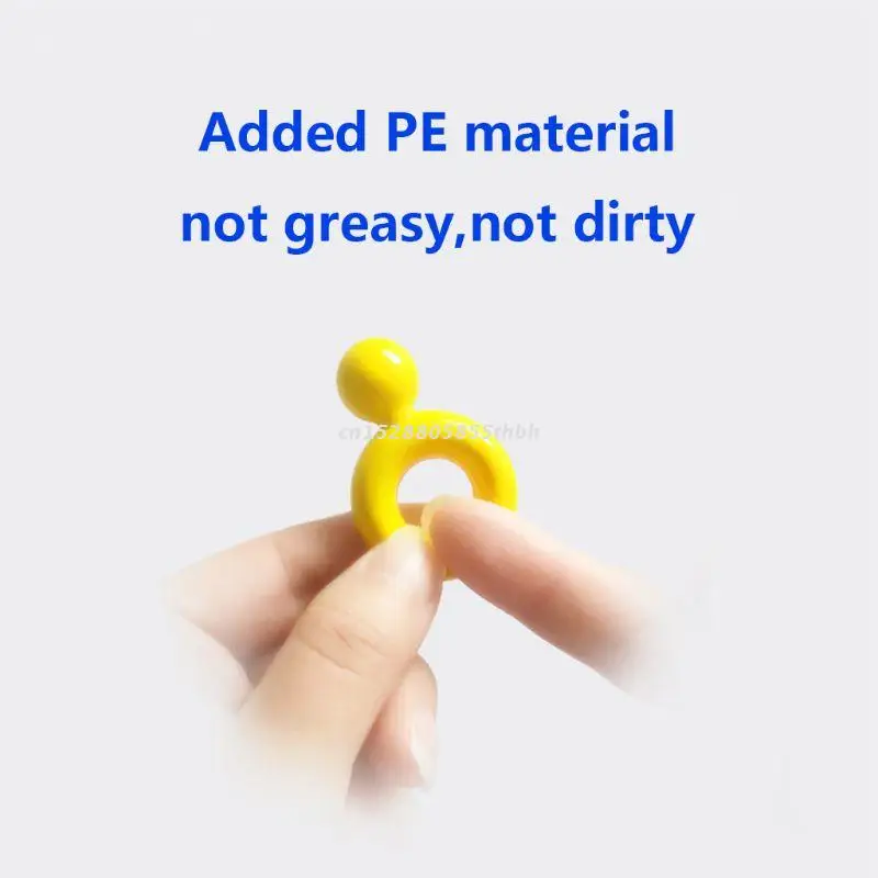 

12 Colors Non-toxic Wax Ring Shape Crayons for Toddler Baby Kids Washable Safe Painting Drawing Tool School Art Supply