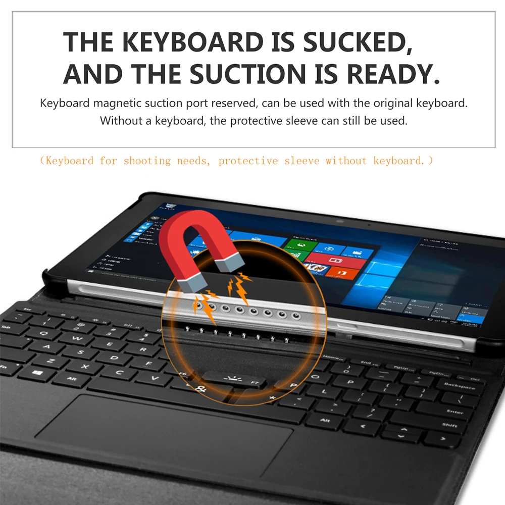 

PU Leather Shell Microsoft Surface Pro 7 12.3 Inch Tablet Case Protective Cover Compatible with Original Keyboard shell