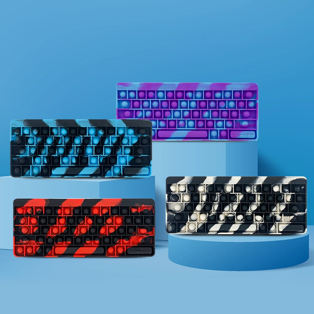 

Bubble Antistress Toys Adult Children Sensory Toy Reliever Push Bubble Toys Fingertip Decompression Crafts