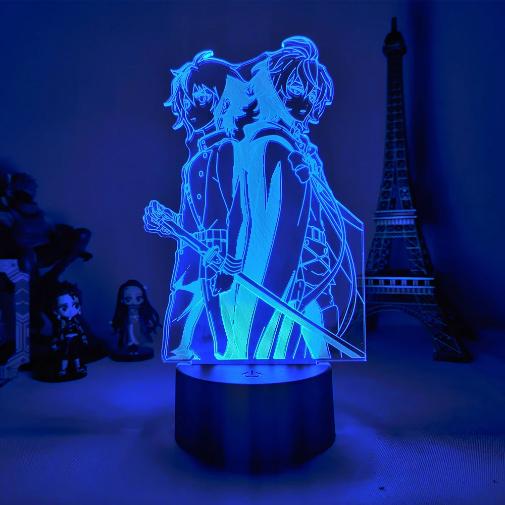 Акриловая 3d Аниме лампа аниме CodeGeass ночной Светильник s фигурка светильник для