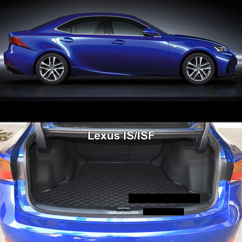 2017 для lexus is200t is350 is300h кожаные багажнике автомобиля коврик багажника 2005-2019 2018