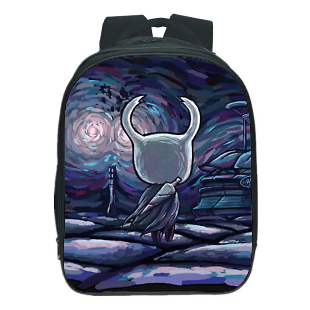 

Hot Game Hollow Knight Backpack Students School Bags Boy Fashion Bookbag Hollow Knight Men Books Rucksack Mochila