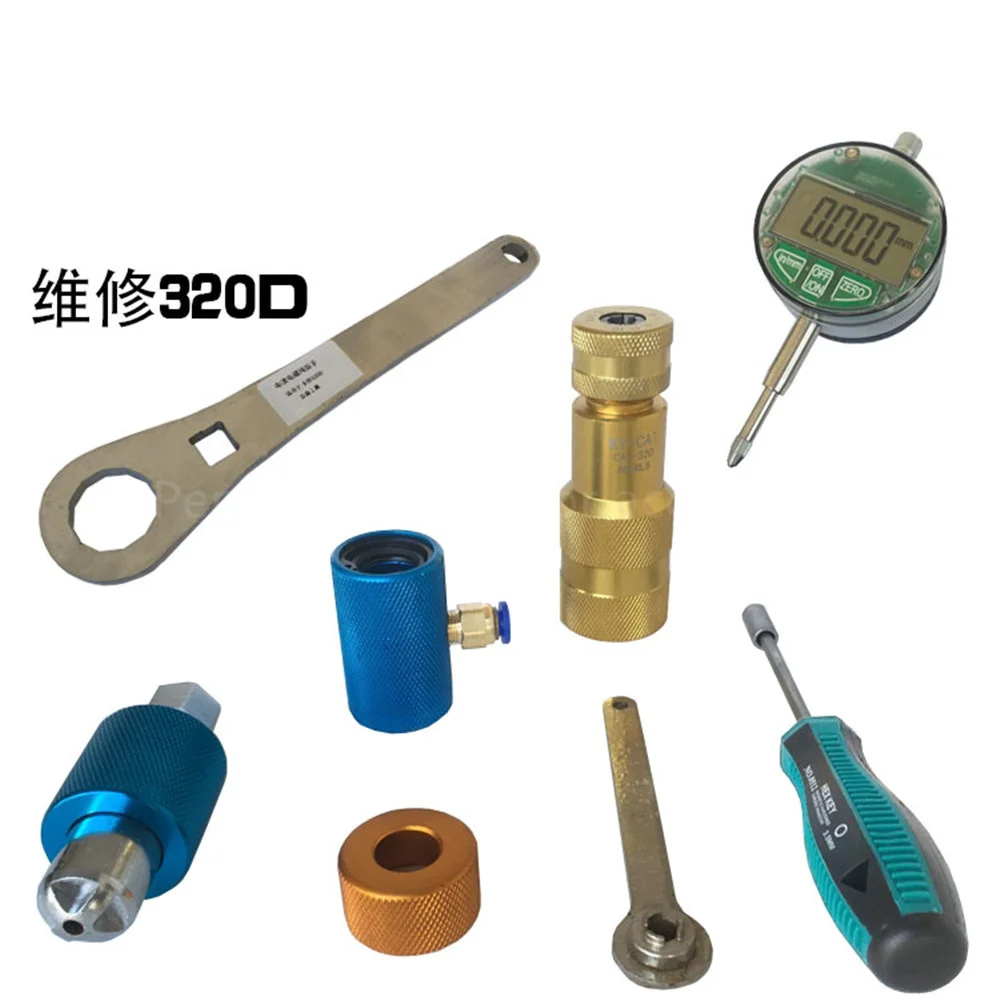 

Free Shipping for Cater-pillar 320 Injector Repair Solenoid Valve Decomposition Cross Wrench Bonnet Removal Tool Excavator parts