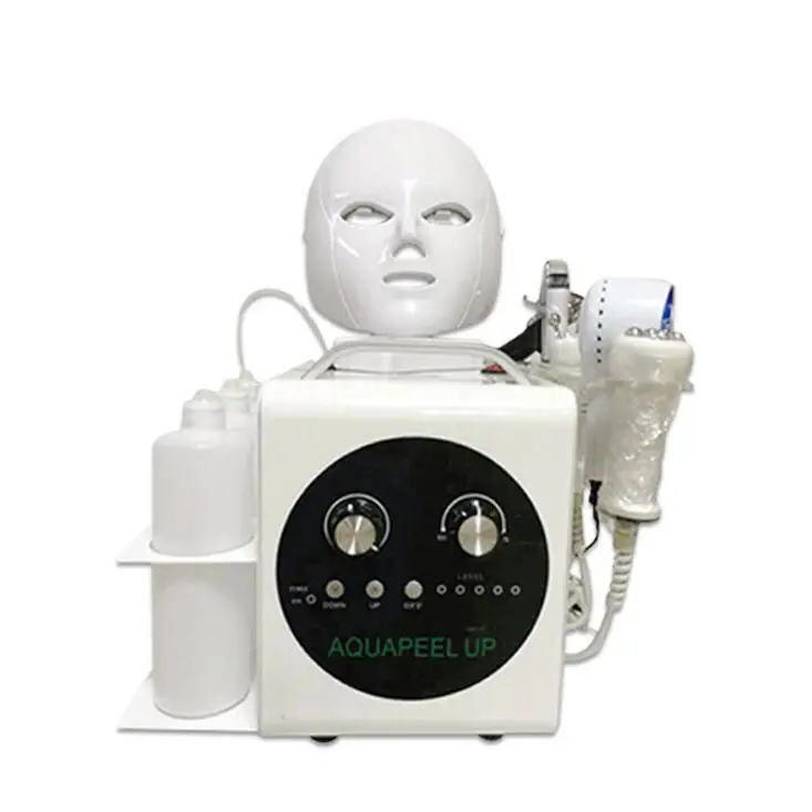

Hot selling new product 5 in 1 Small bubble beauty equipment with facial cleaning