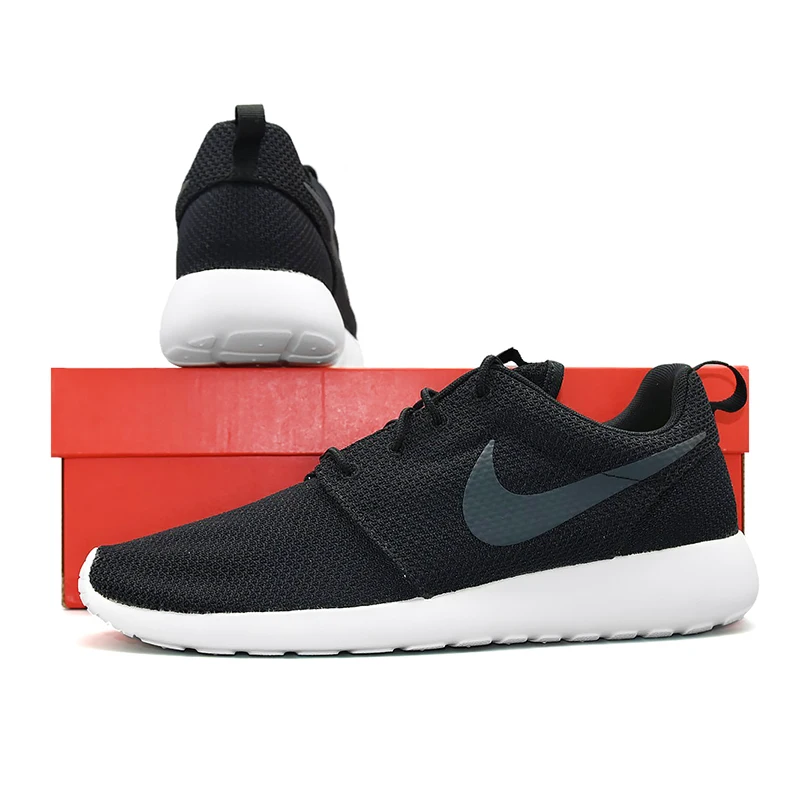 Оригинальные мужские легкие спортивные кроссовки для бега NIKE ROSHE RUN Ourdoors 511881-014