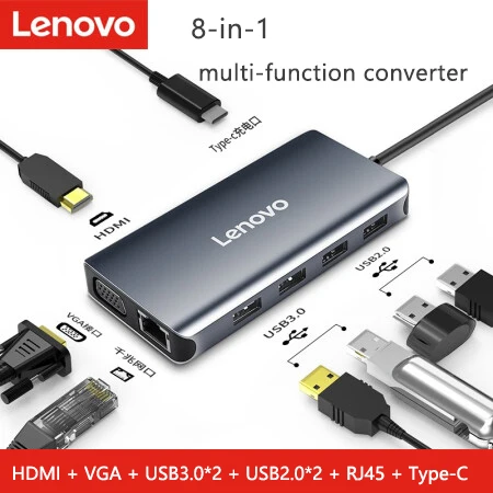 Док-станция Lenovo с портом HDMI/VGA/ gigabit | Компьютеры и офис
