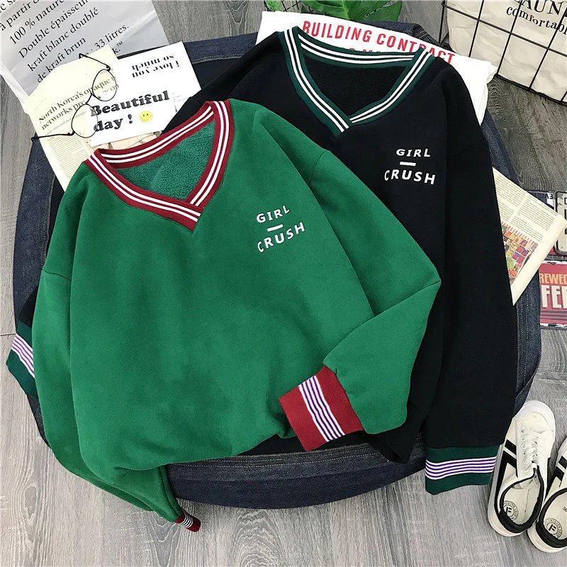 Повседневная флисовая женская толстовка с капюшоном, уличная одежда Harajuku, свободные пуловеры Harajuku с капюшоном, женское плотное пальто с капюшоном, дропшиппинг Размер