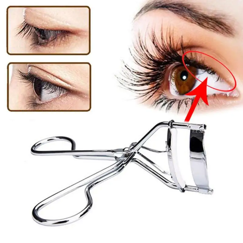 

Women Nature Curl Style Cute Eyelash Curler Professional Eyelash Curler Tweezer Curling Clip Eye Makeup Beauty Tools