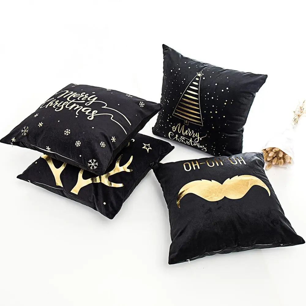 Декоративный Рождественский чехол для подушки Белый дивана чехлы сидений