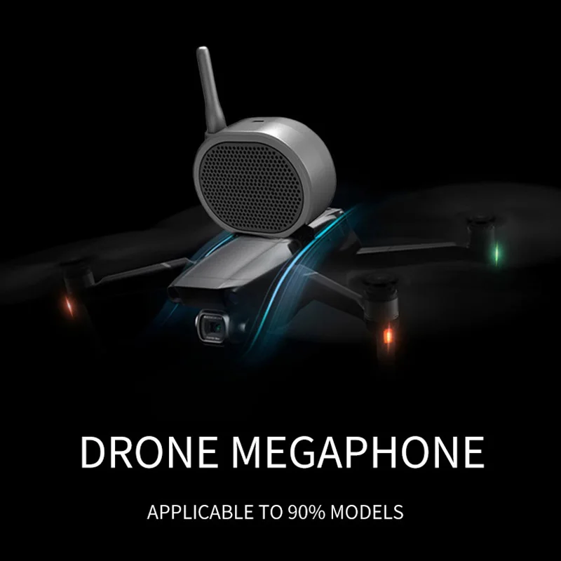 

Drone Speaker Megaphone For Mini Drone 1200m Control Distance Loudspeaker Aerial Broadcasting Strong Penetration Stable Sound