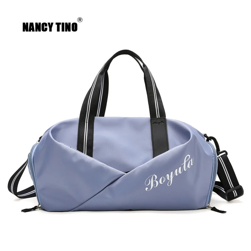 

NANCY TINO Women Gym Bag Sport Fitness Handbag Training Bags For Shoes Travel Dry And Wet Yoga Mat Sac De Sport Mochila Sporttas