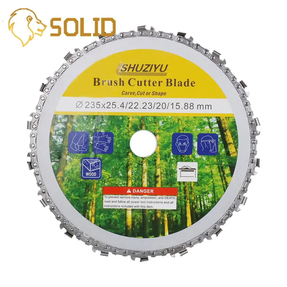 180/235 мм станок диска резьба по дереву пилы для резки карбида травы