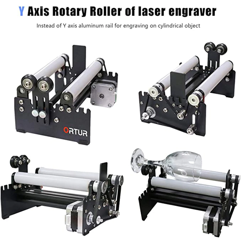 

DIY Ortur Laser Engraver Art Craft DIY Printer Handicraft Engraver Cutter with Laser Engraver Y Axis DIY Rotate Engraving Module